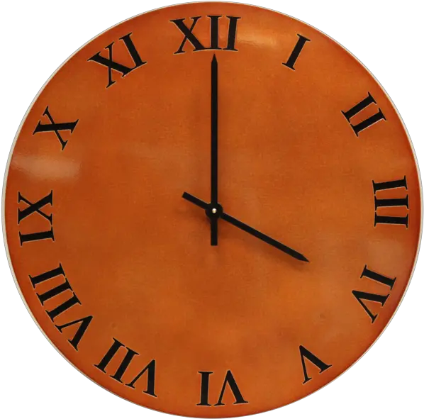 Clock No Hands Png Modest Clock Png Clock Orange Solid Clock Hands Png