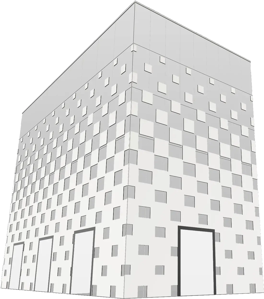 Ic Portofolio Commercial Building Png Louis Vuitton Pattern Png