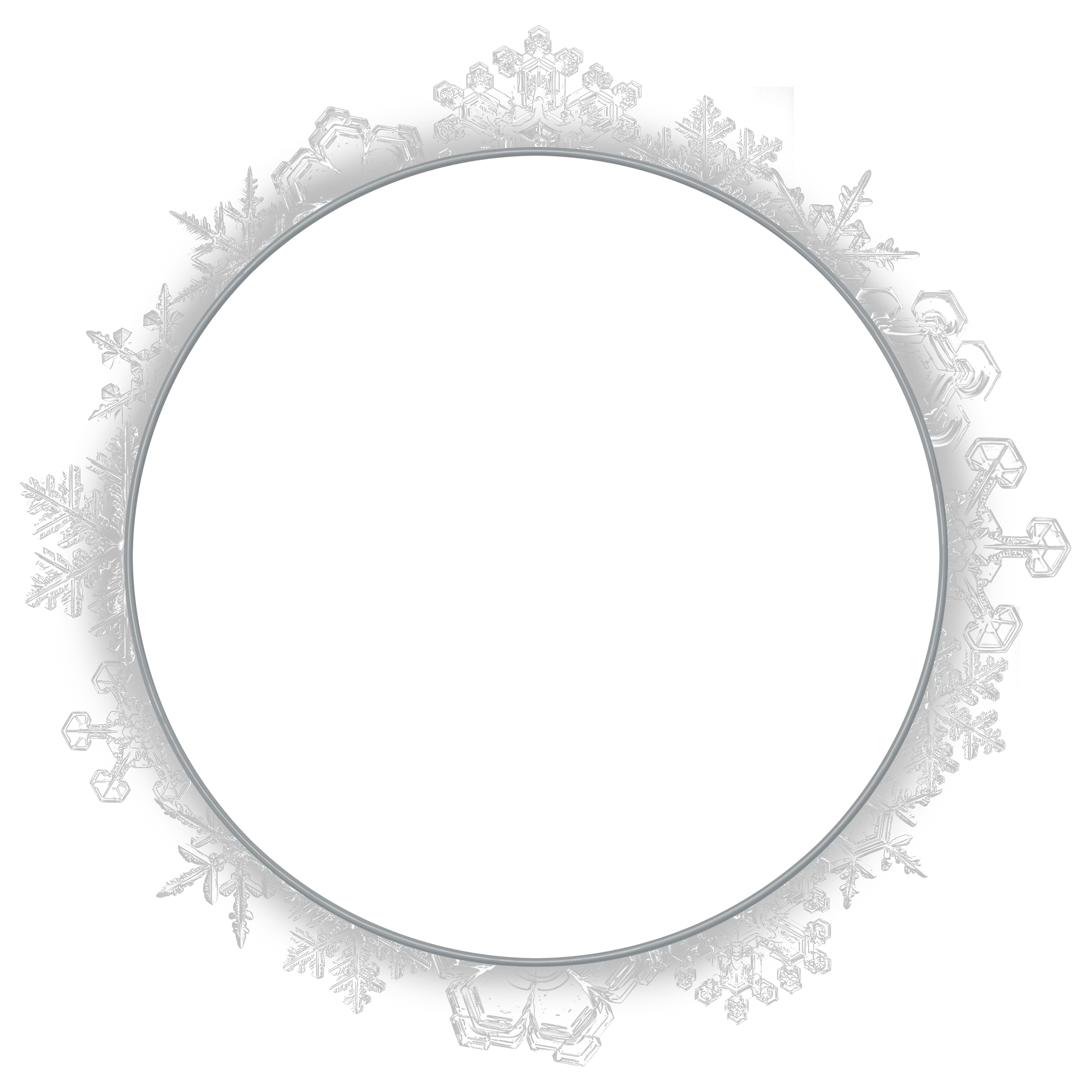 Blue Circle Frame Png