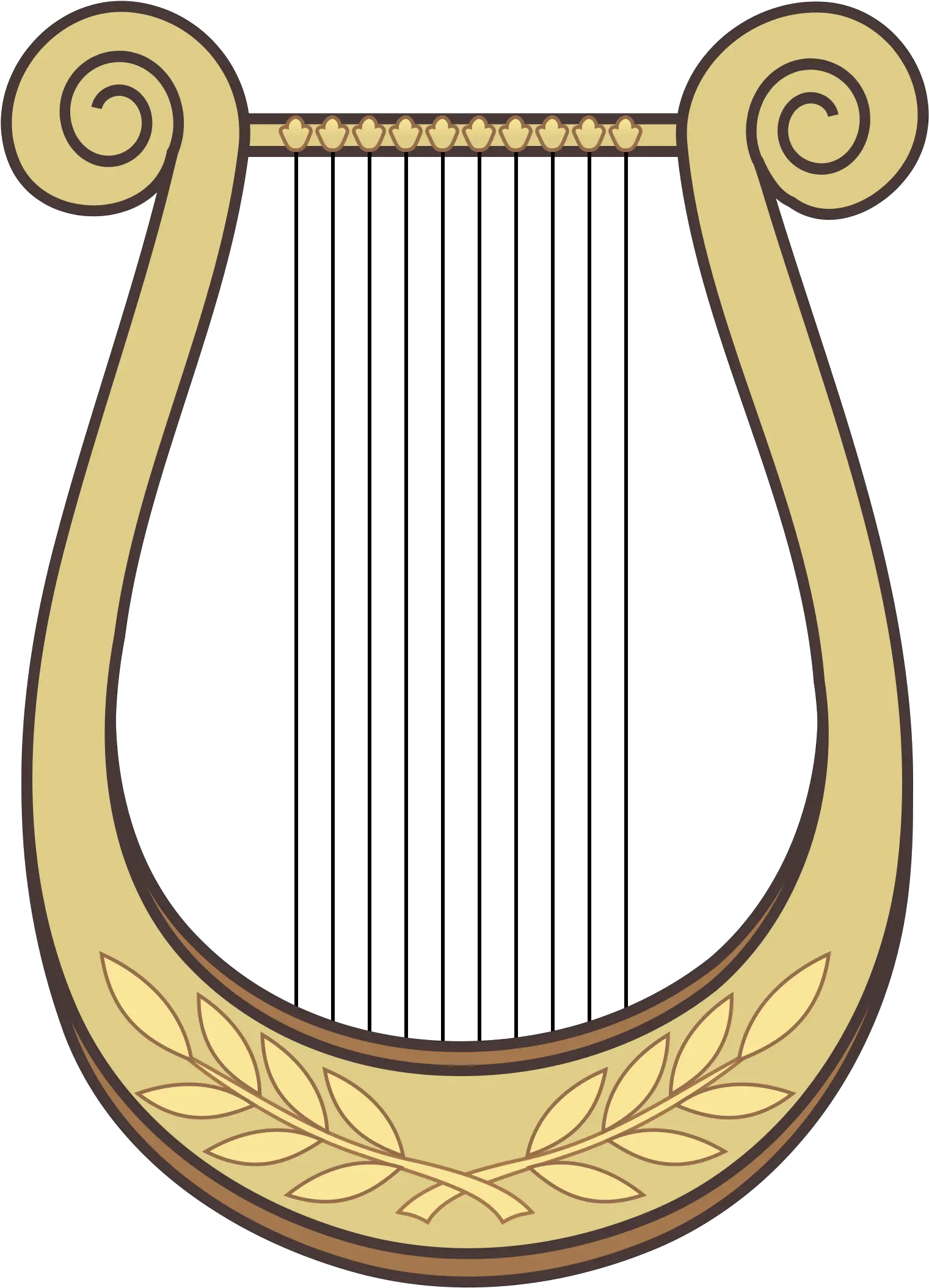 Harp Transparent Png Transparent Lyre Png Harp Png