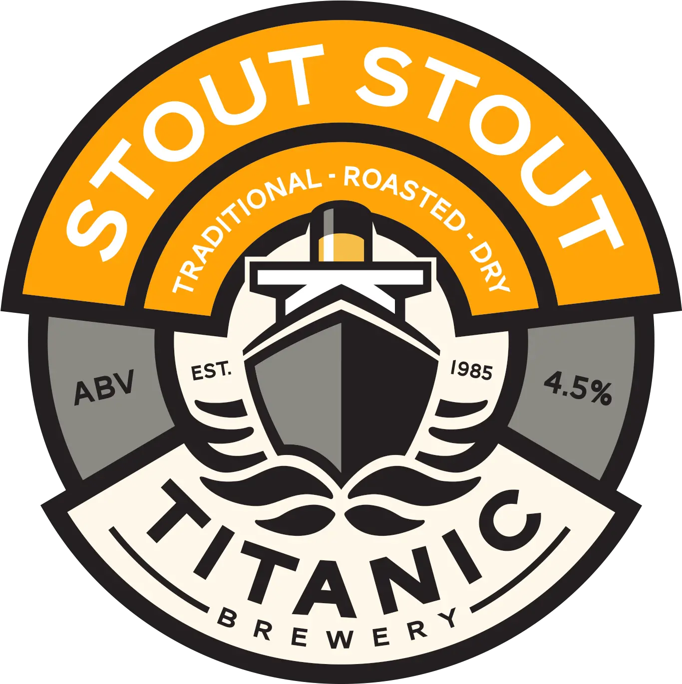 Stout Case Circle Png Titanic Logo