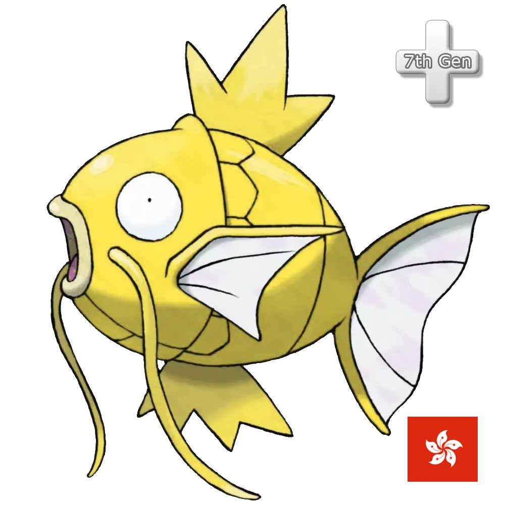 Magikarp Shiny Lunar Magikarp Pokémon Png Magikarp Png