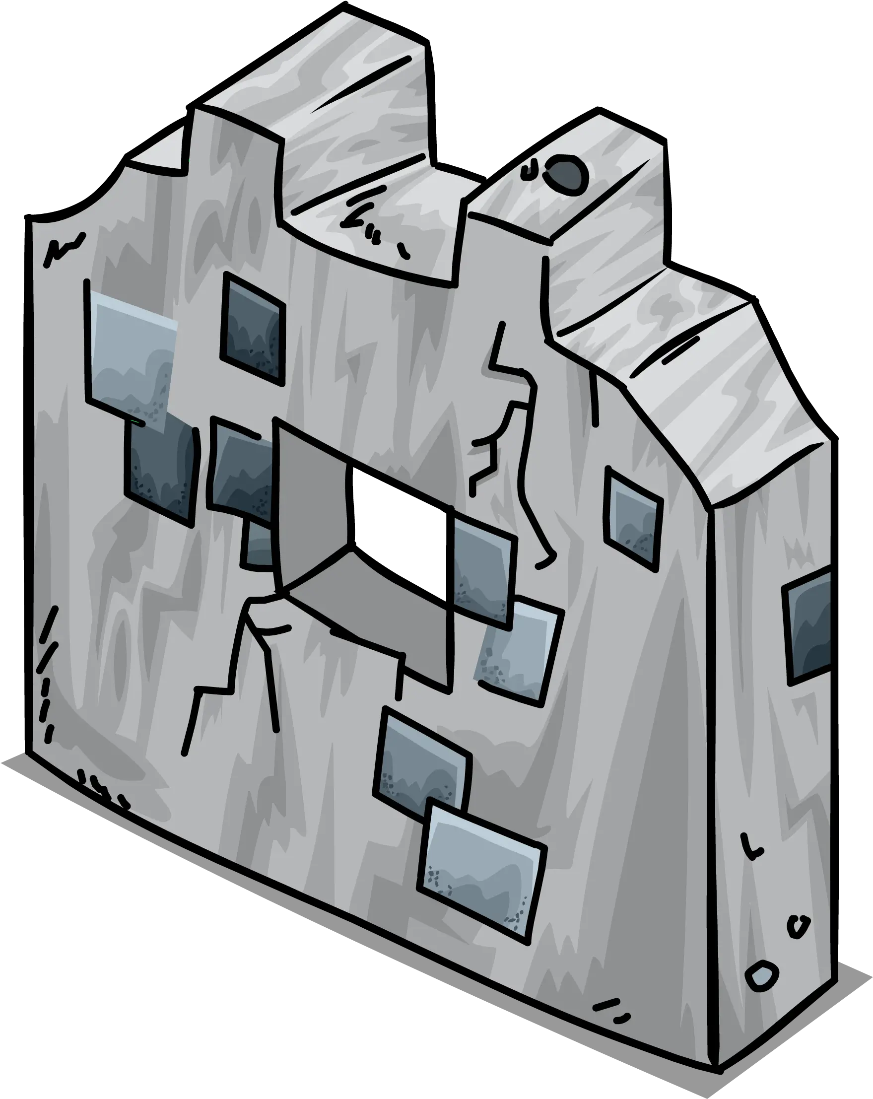 Download Stone Wall Ruins Sprite 002 Diagram Png Ruins Png