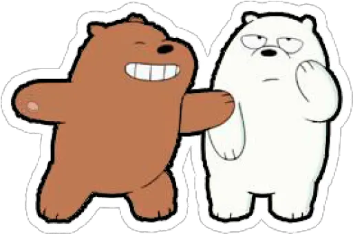 Sticker Maker We Bare Bears Babies Cartoon Png We Bare Bears Png