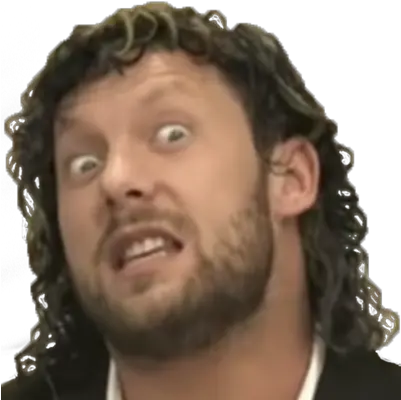 Kenny Omega Is Evil Jheri Curl Png Kenny Omega Png