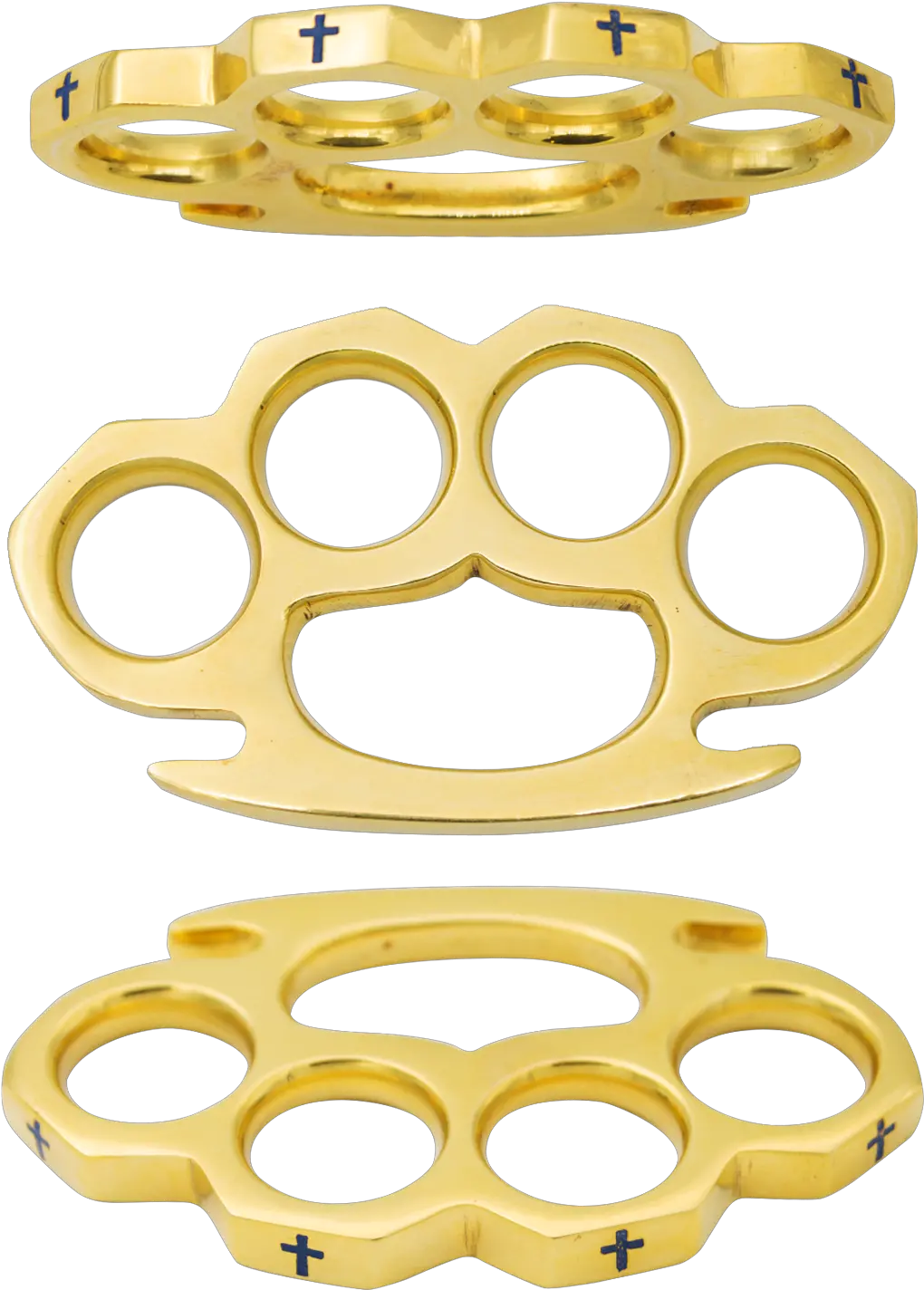 Real Brass Material Belt Buckle Cross Design Blue Brass Knuckles Png Brass Knuckles Png