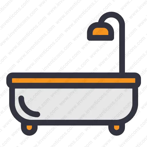 Download Bathroom Vector Icon Inventicons Empty Png Bathtub Icon Png