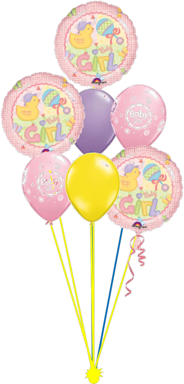 Itu0027s A Girl Bouquet Balloon Png Its A Girl Png