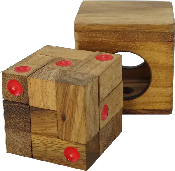 Details About 9 Piece Wooden Dice Cube Puzzle Png Of Wood