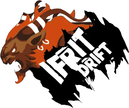 Ifrit Drift Logo Fire Decals By Rabeeeto Community Illustration Png Sombra Skull Png