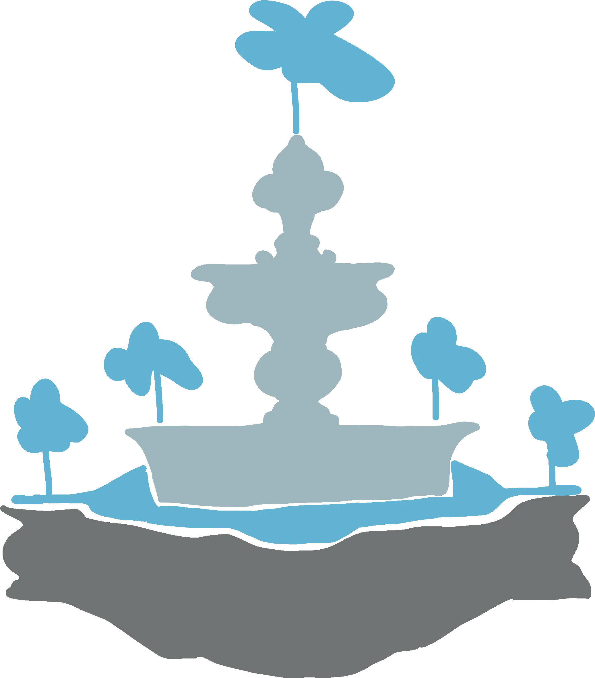 Fountain Berlin Decorative Png Lust Icon