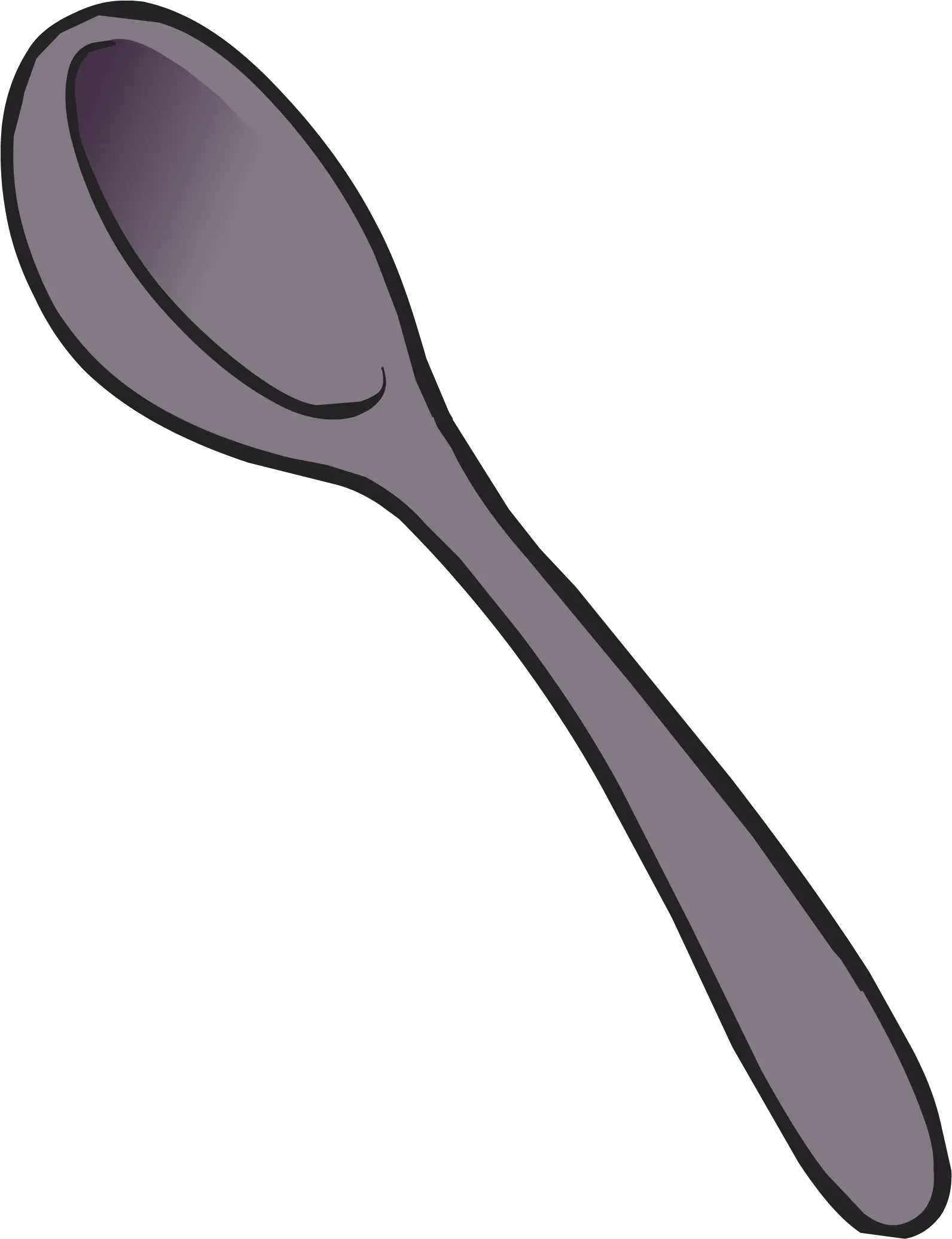 Download Hd My Spoon Icon Soup Spoon Png Spoon Icon Png