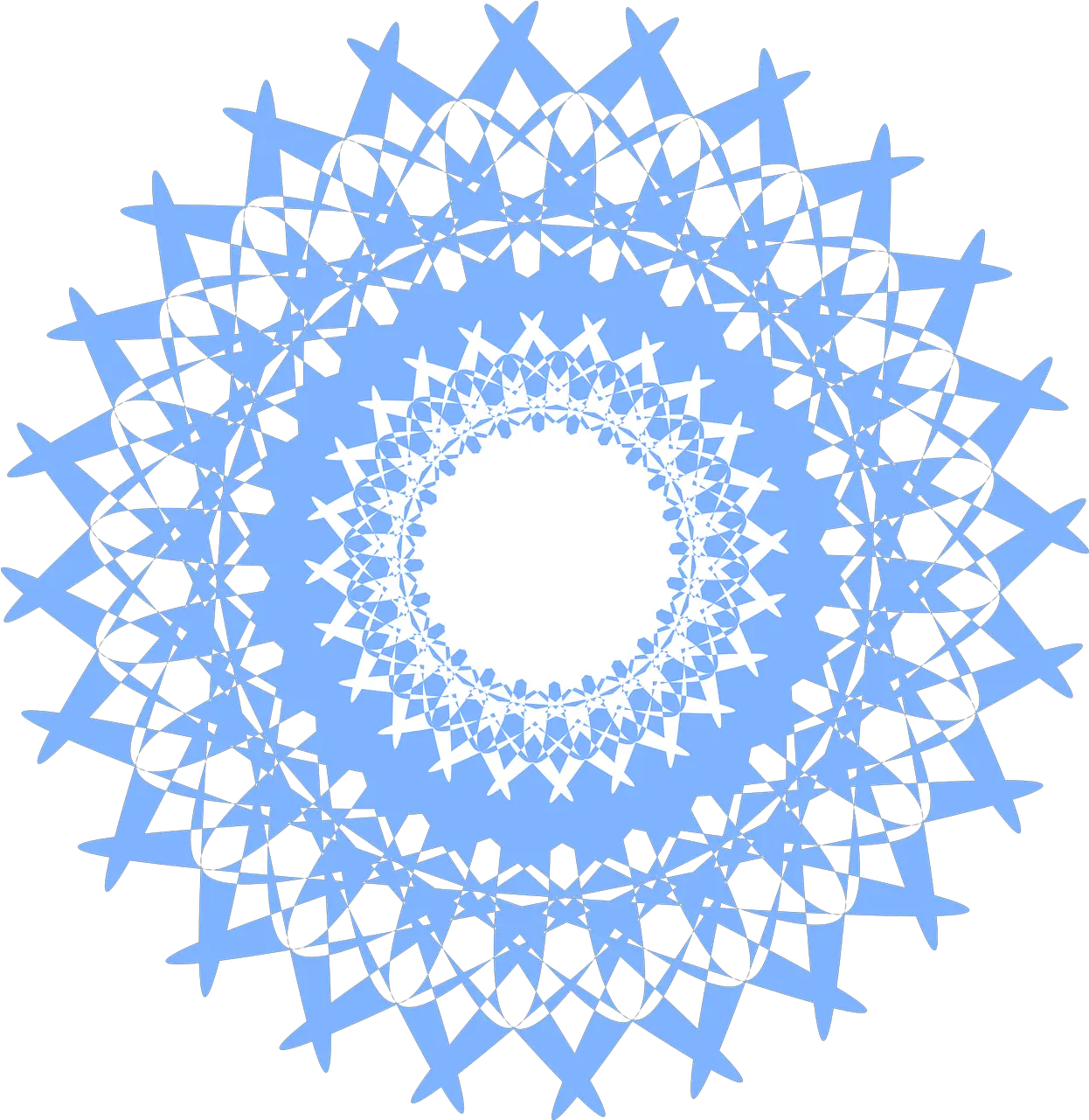 Mandala Lace Blue Yoga Chakra Png Lace Png