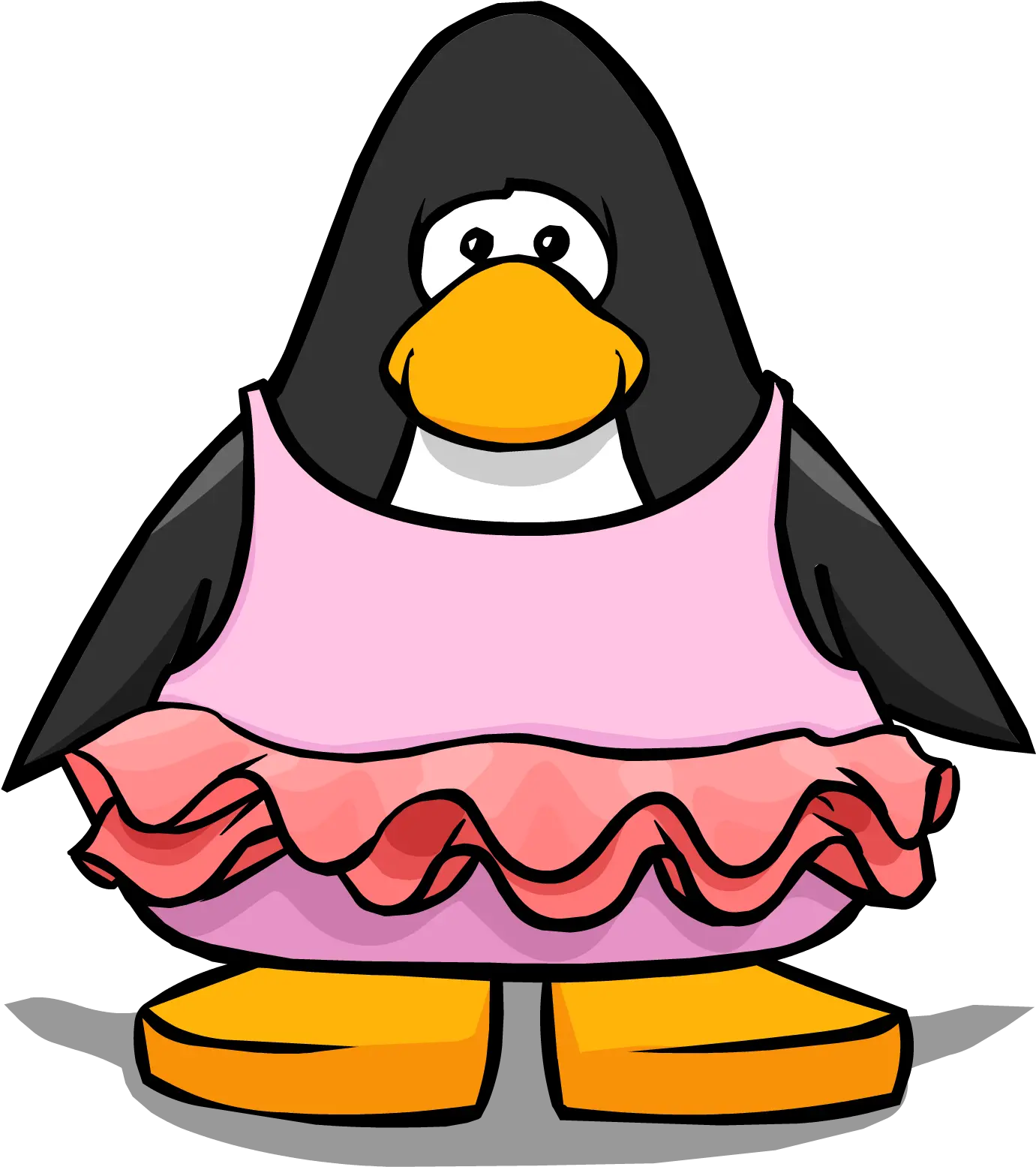 Download Ballerina Costume From A Player Card Club Penguin Club Penguin Png Card Suit Png