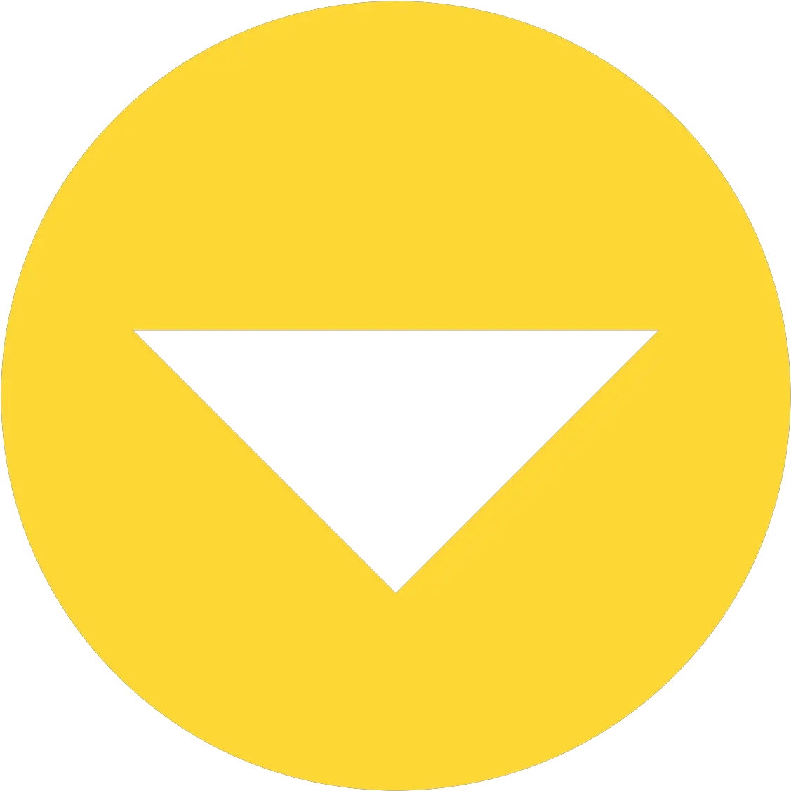 Fileeo Circle Yellow Caret Downsvg Wikimedia Commons Vertical Png Down Caret Icon