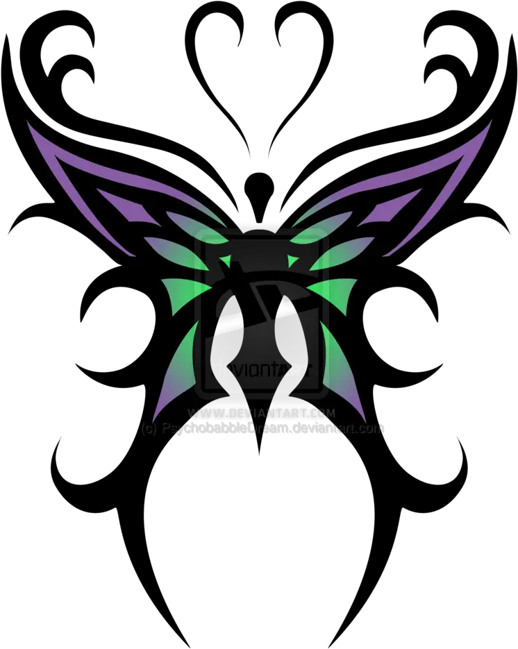 Tribal Butterfly Tattoo Design Tribal Butterfly Tattoo Designs Png Tribal Design Png