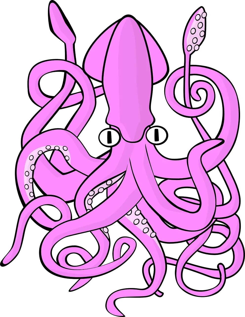 Squid Png Transparent Background Image For Free Download 9 Giant Squid Clipart Scary Squid Png