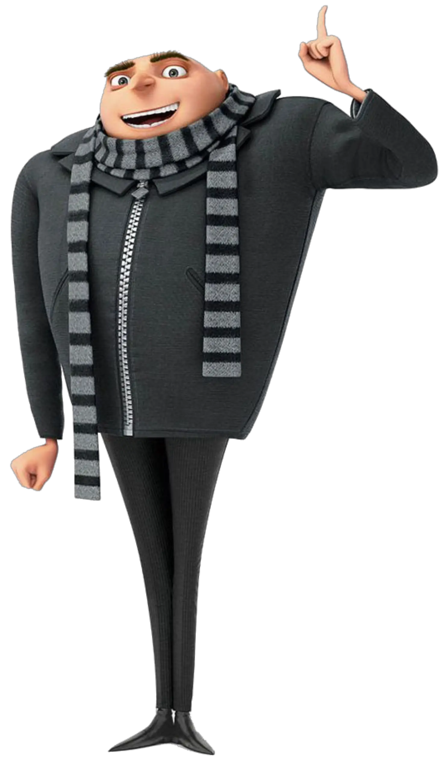 Gru Finger Up Transparent Png Gru Minions Gru Transparent