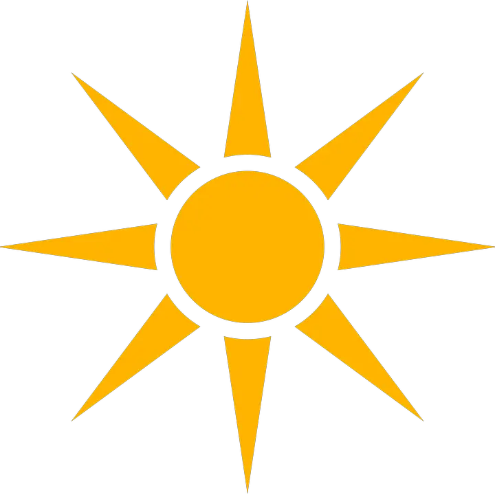 Transparent Background Sun Png