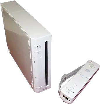 White Nintendo Wii Console With Wiimote Gamecube Ports Rvl001aus Ebay Portable Png Gamecube Wii Icon