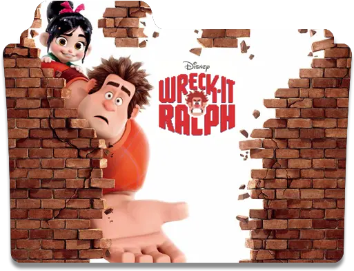 Wreck It Ralph Folder Icon 2012 Designbust Png Wreck Icon