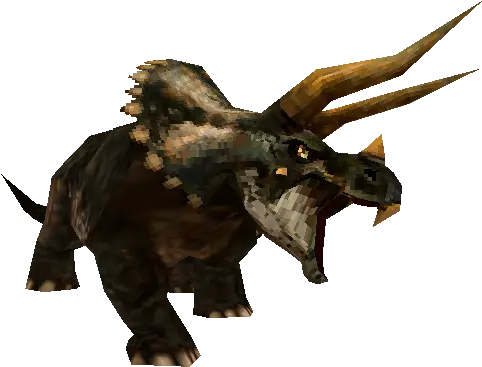 Low Spec Triceratops Opengameartorg Fictional Character Png Triceratops Icon