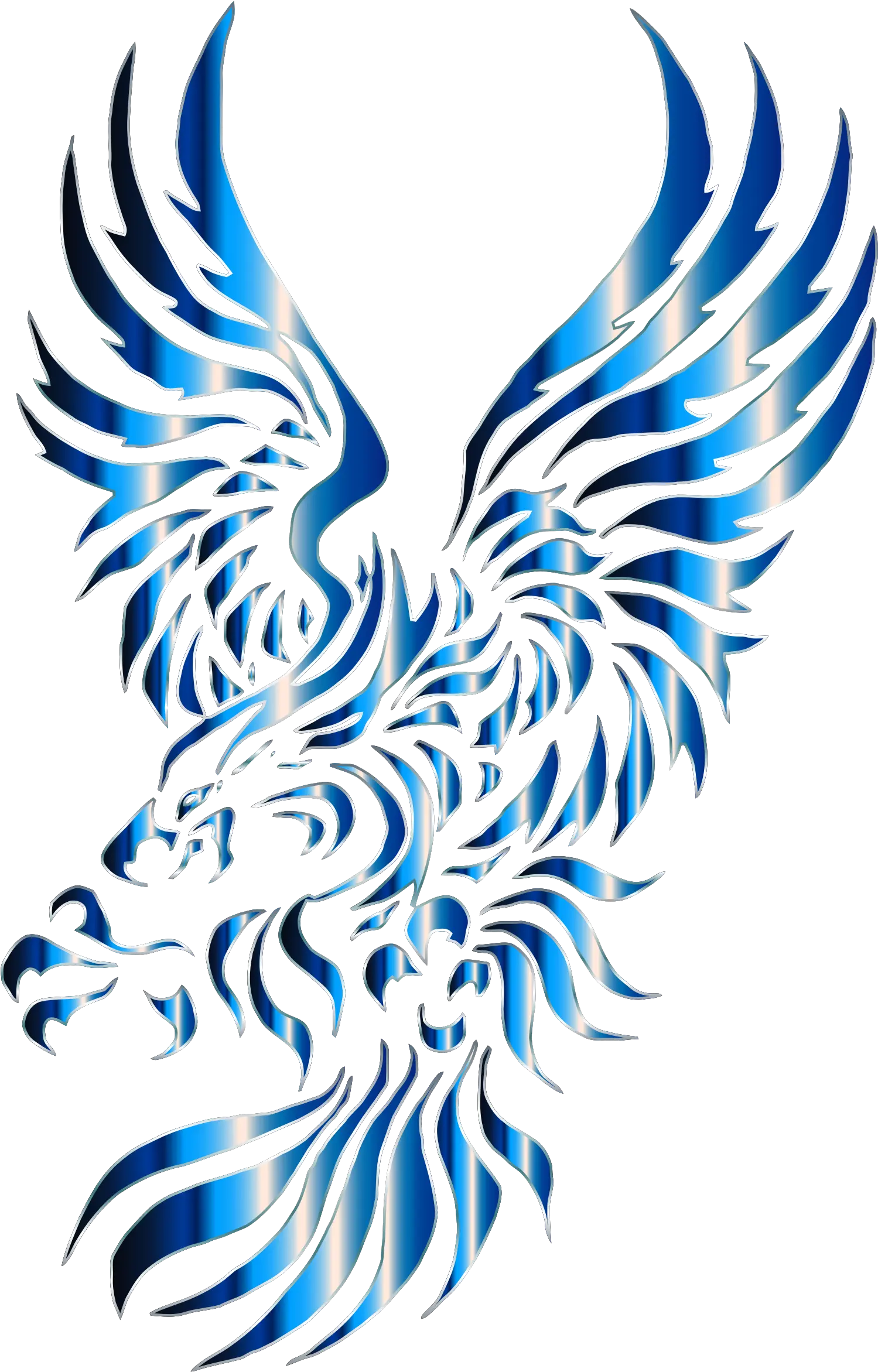 Download Freeeaglepngtransparentimagestransparent Eagle Tribal Tattoo Designs Png Tribal Design Png