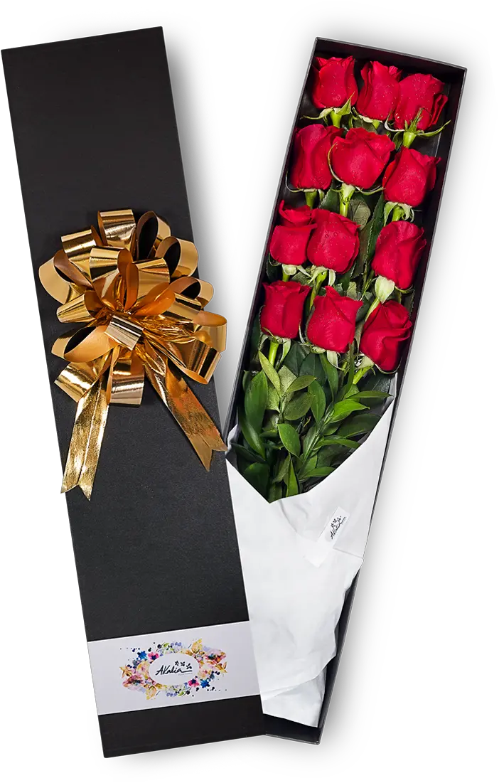 Caja Negra De Rosas Rojas Rose Png Rosas Rojas Png