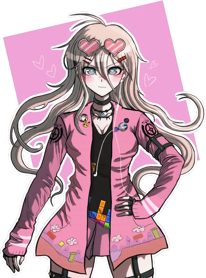 Thanks For Requesting Anon I Feel Like If Miu Was A Gamer Danganronpa Miu No Background Png Miu Iruma Danganronpa Icon