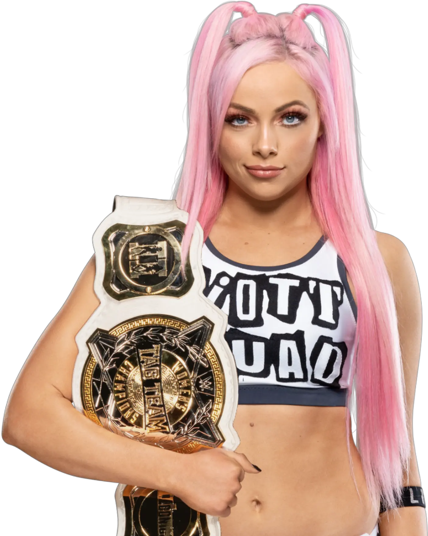 Livmorgan Wwe Womenstagteamchampionship Liv Morgan Champion Png Liv Morgan Png