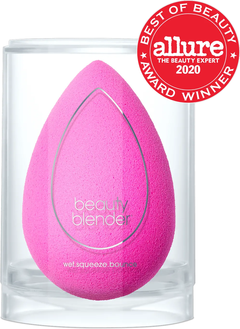 The Original Beautyblender Makeup Sponge Allure Best Of Beauty Png Blender Logo Png