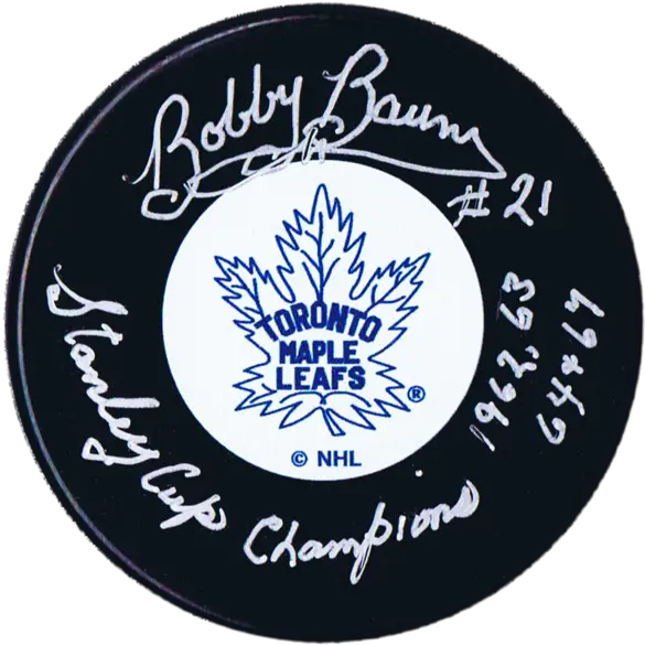 Bobby Baun Autographed Toronto Maple Toronto Maple Leafs Png Bobby Roode Png