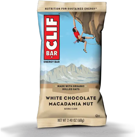 Clif Bar White Chocolate Macadamia Nut Clif Bar White Chocolate Macadamia Nut Png White Bar Png