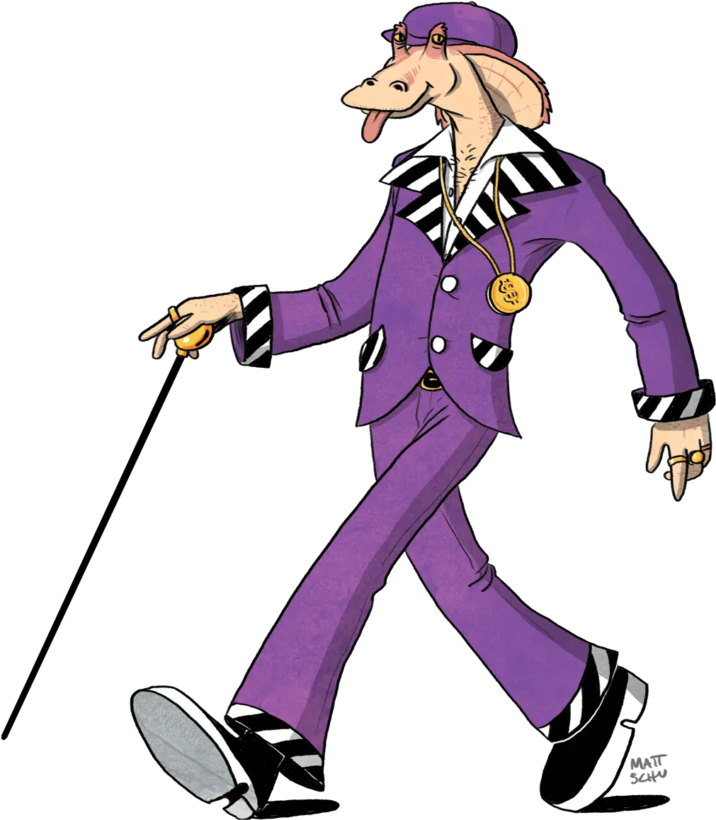 Obscure Star Wars Characters Only True Fans Will Know Jar Jar Fan Art Png Jar Jar Binks Png