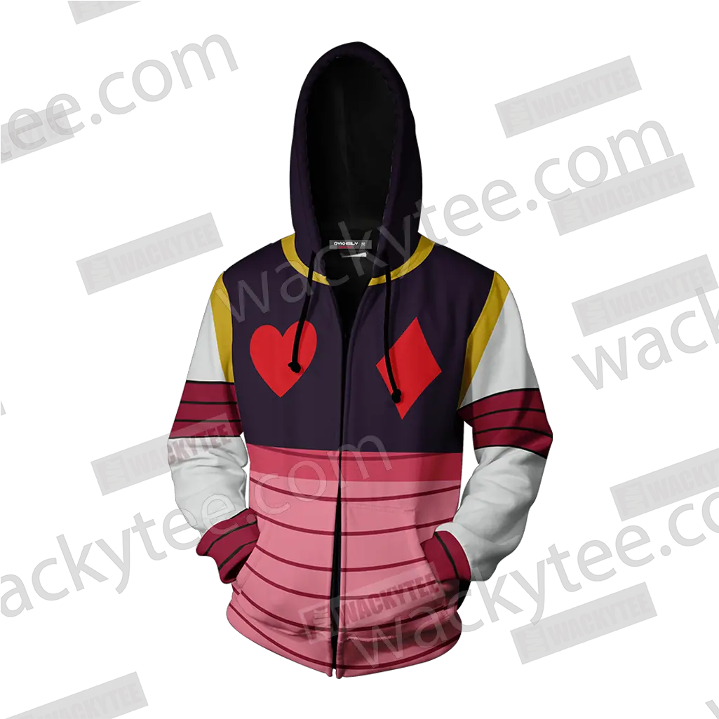 Hunter X Hisoka Cosplay Zip Up Hoodie Jacket Hunter X Hunter Hisoka Jacket Png Hisoka Png