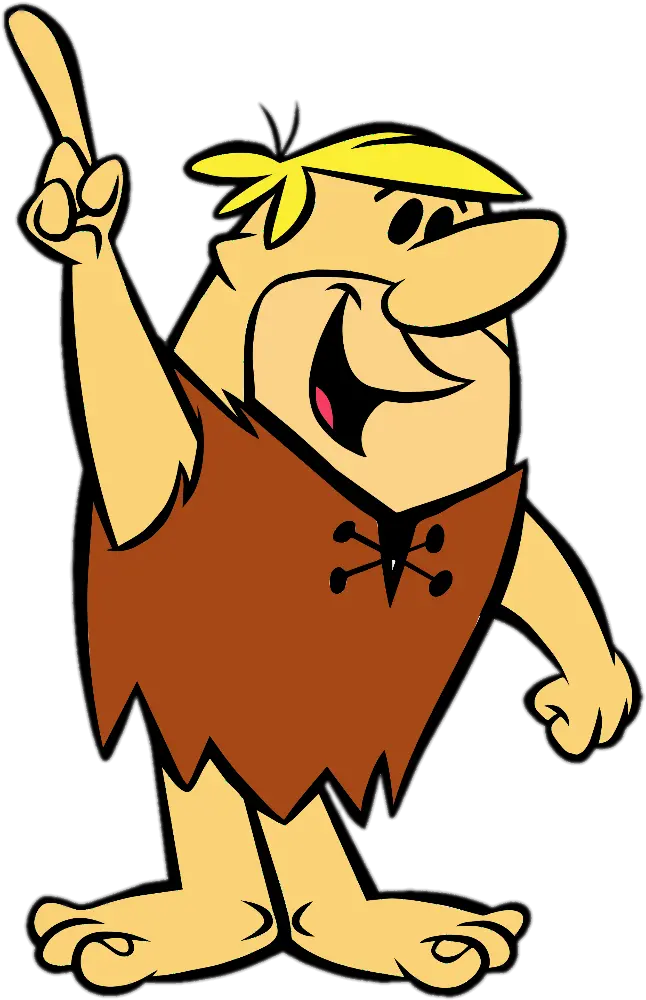 Barney Rubble Finger Up Png Image Barney Rubble Rubble Png