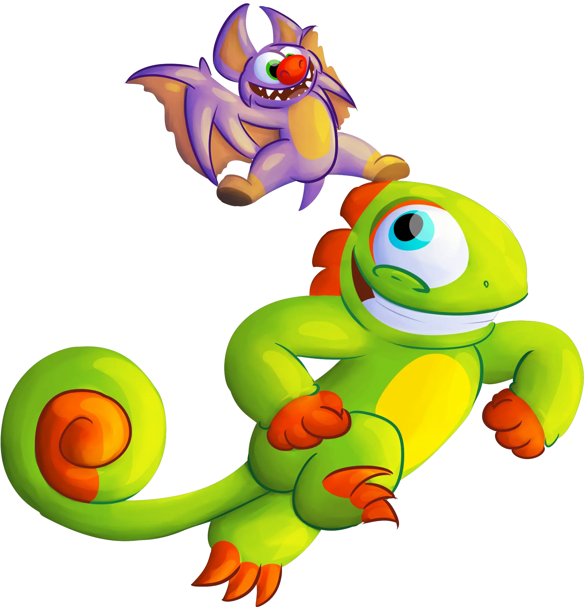 Yooka Laylee U2014 Weasyl Yooka Laylee Emote Png Yooka Laylee Logo