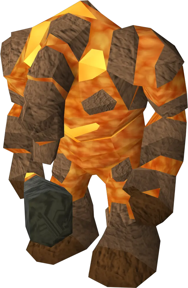 Lava Titan The Runescape Wiki Lava Titan Png Titans Png