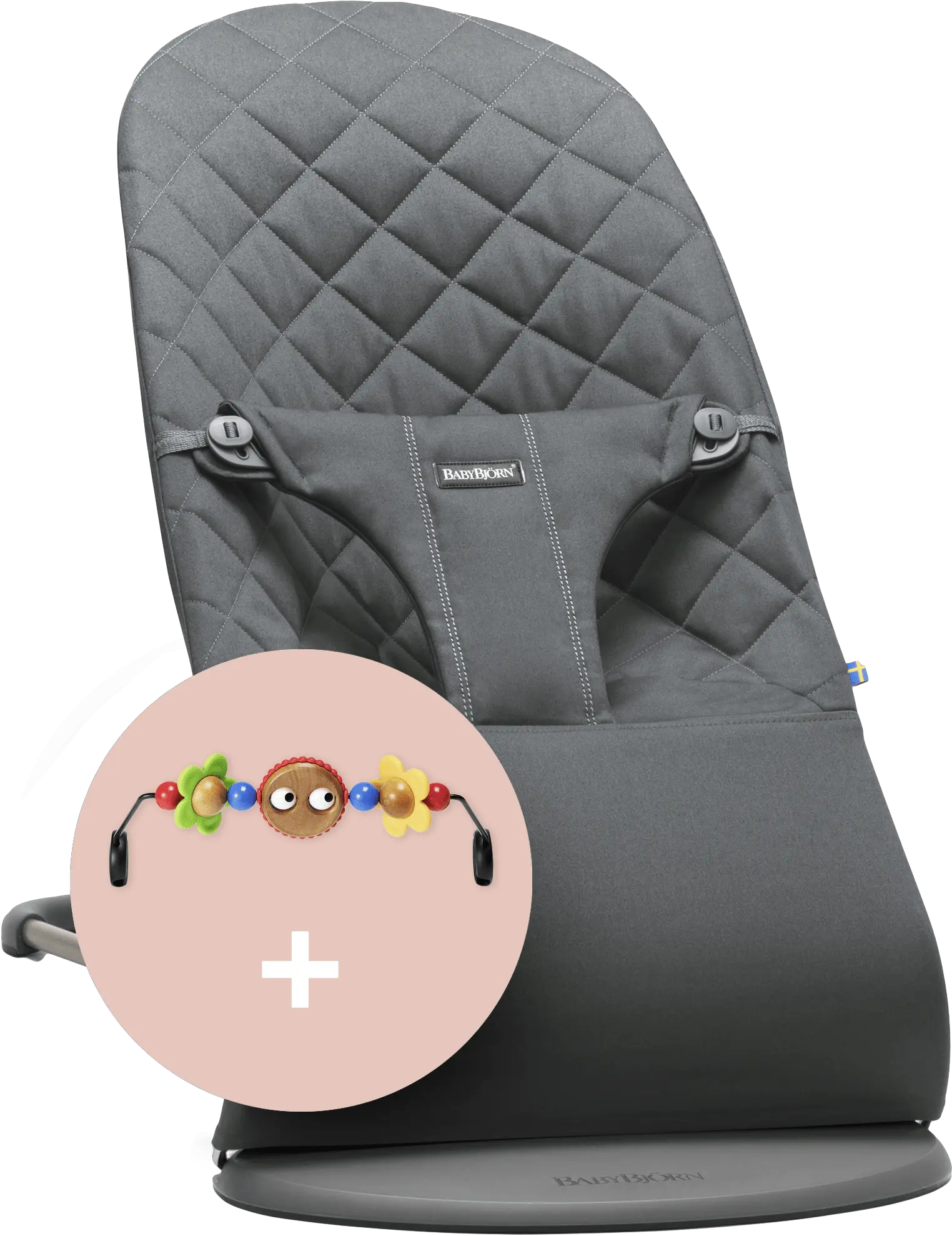 Bouncer Bundle With Toy Babybjörn Bliss Anthrazit Png Googly Eye Png