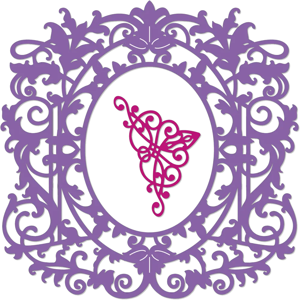 Natureu0027s Garden Lily Collection Metal Die Ornate Frame And Corner Garden Lily Collection Metal Die Png Ornate Frame Png