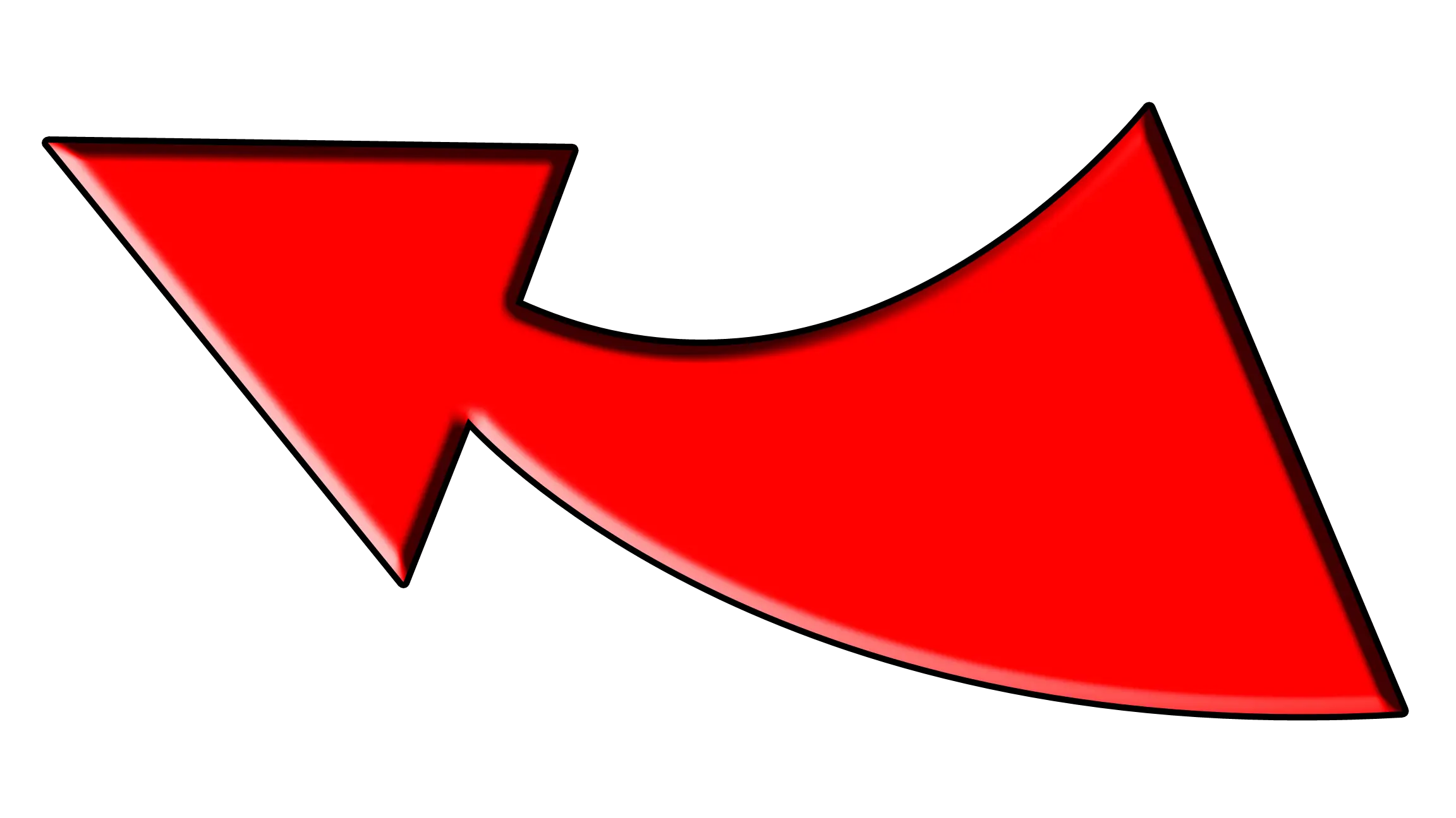 Red Arrow Downwards Png