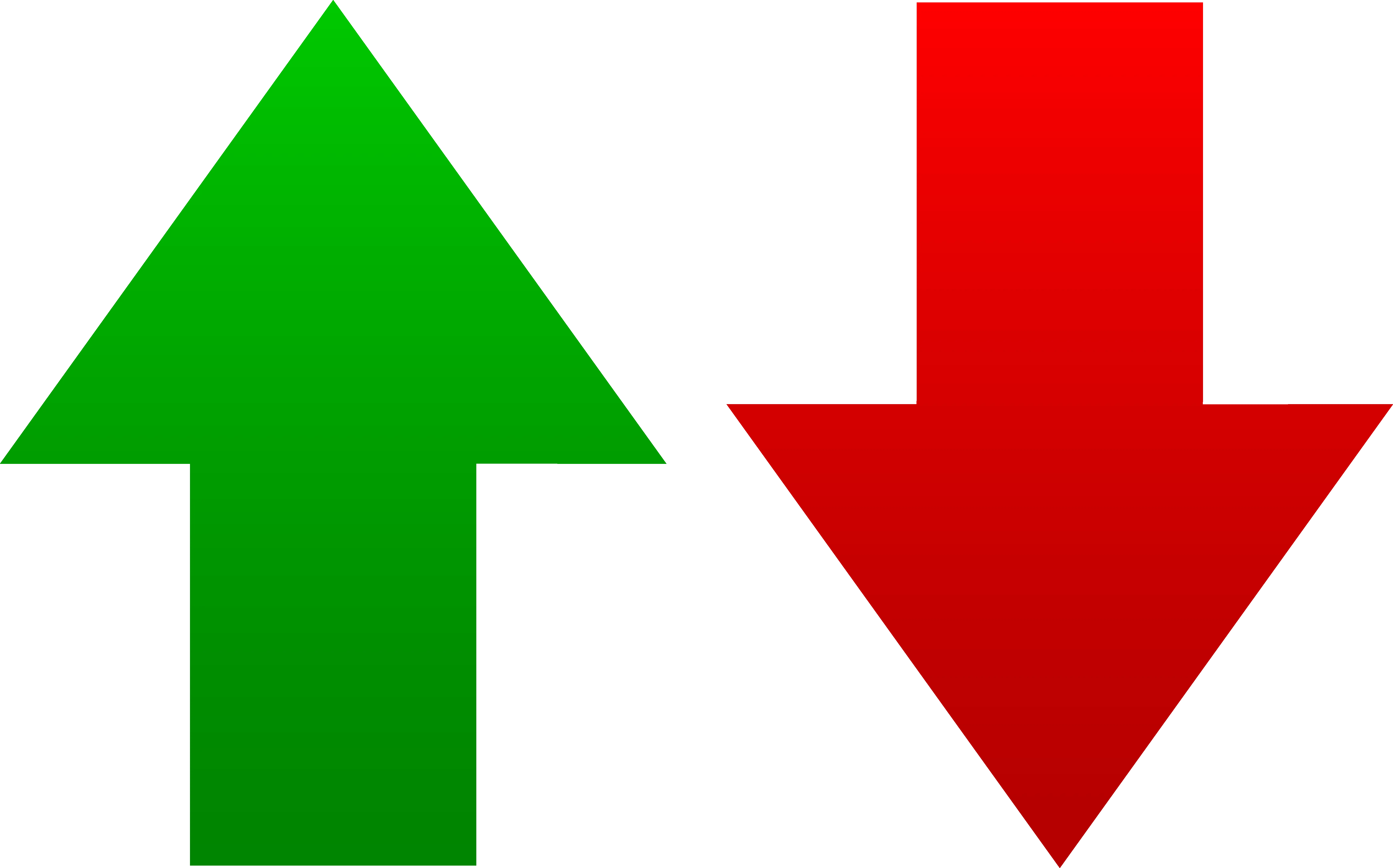 Red Arrow Down Icon Png