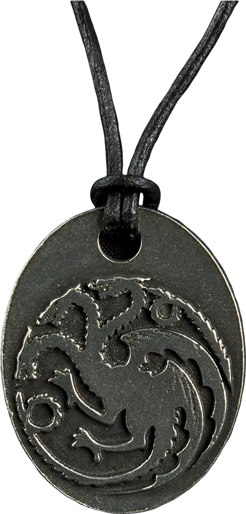 Thrones Locket Png Targaryen Sigil Png