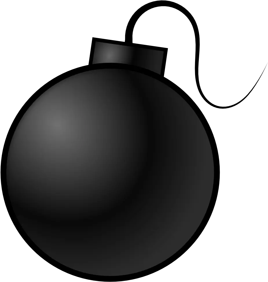 Bomb Icon Clipart Bomba Blanco Y Negro Png Bomb Transparent