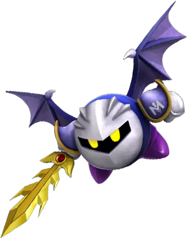 Meta Knight Flying Transparent Png Meta Knight Png Flying Meta Knight Png