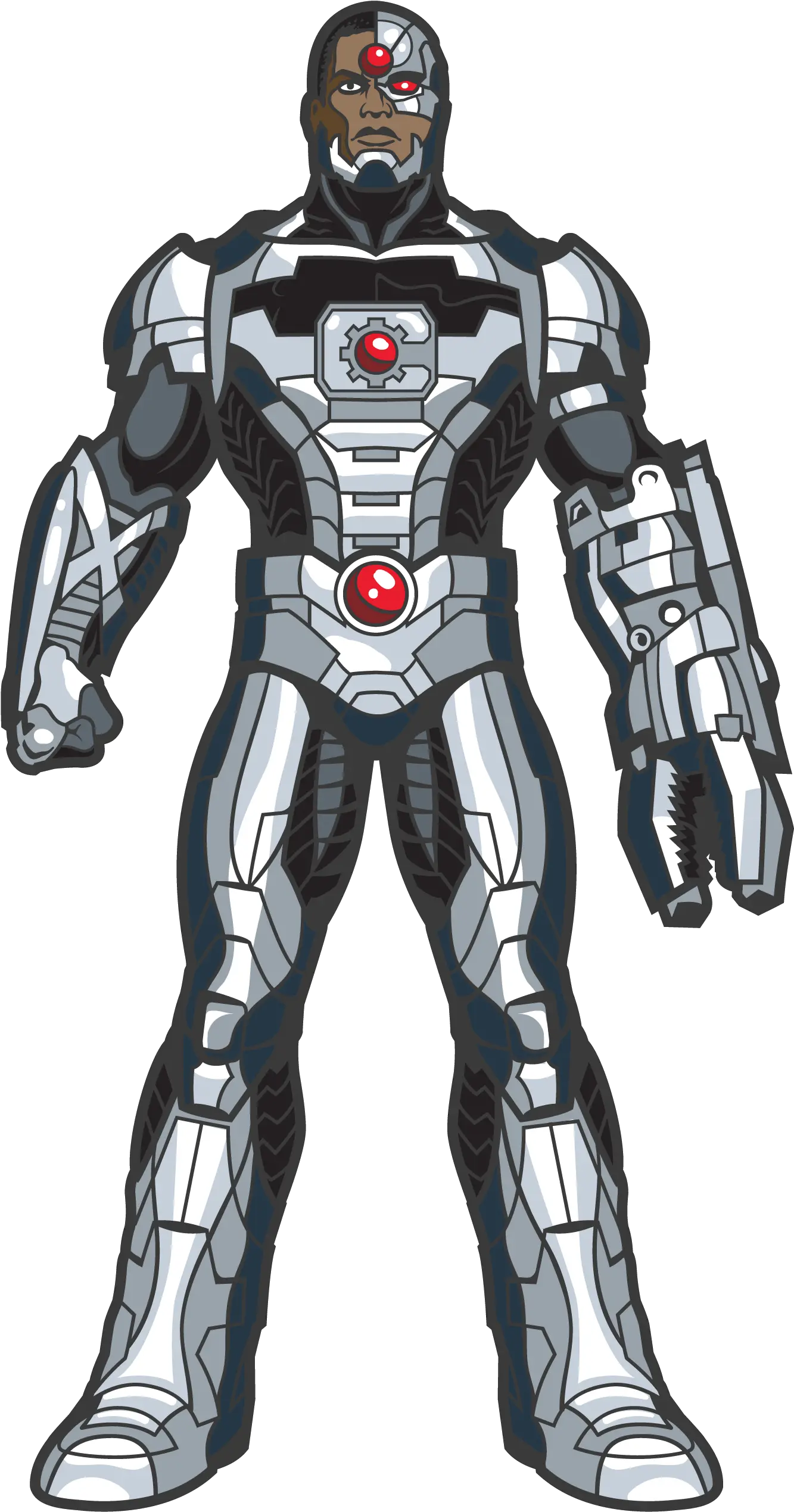 Cyborg Justice League Comic Cyborg Png Cyborg Transparent