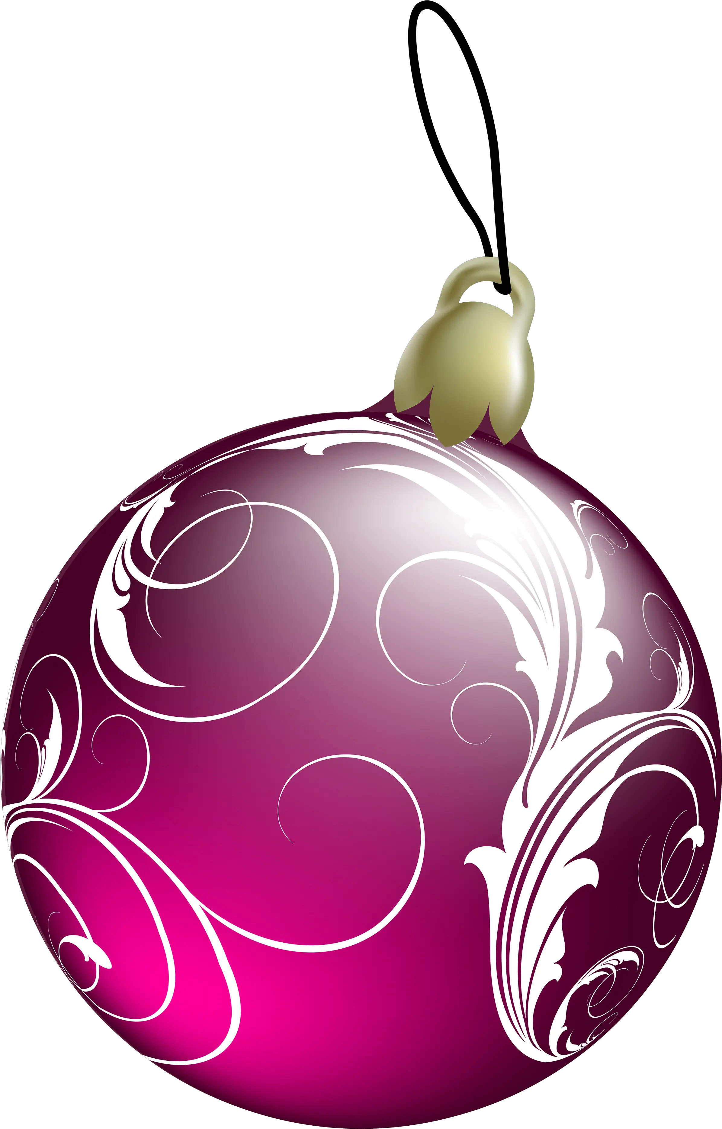 Library Of Pink Christmas Clip Freeuse Png Files Transparent Background Christmas Ornament Clipart Balls Png