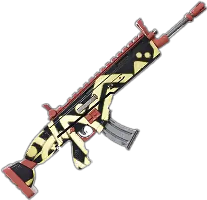 Fortnite Gun Scar Rifle Sticker By Ukasz Fs Png