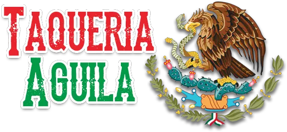 Taqueria Aguila Mexican Food Language Png Mexican Eagle Logo