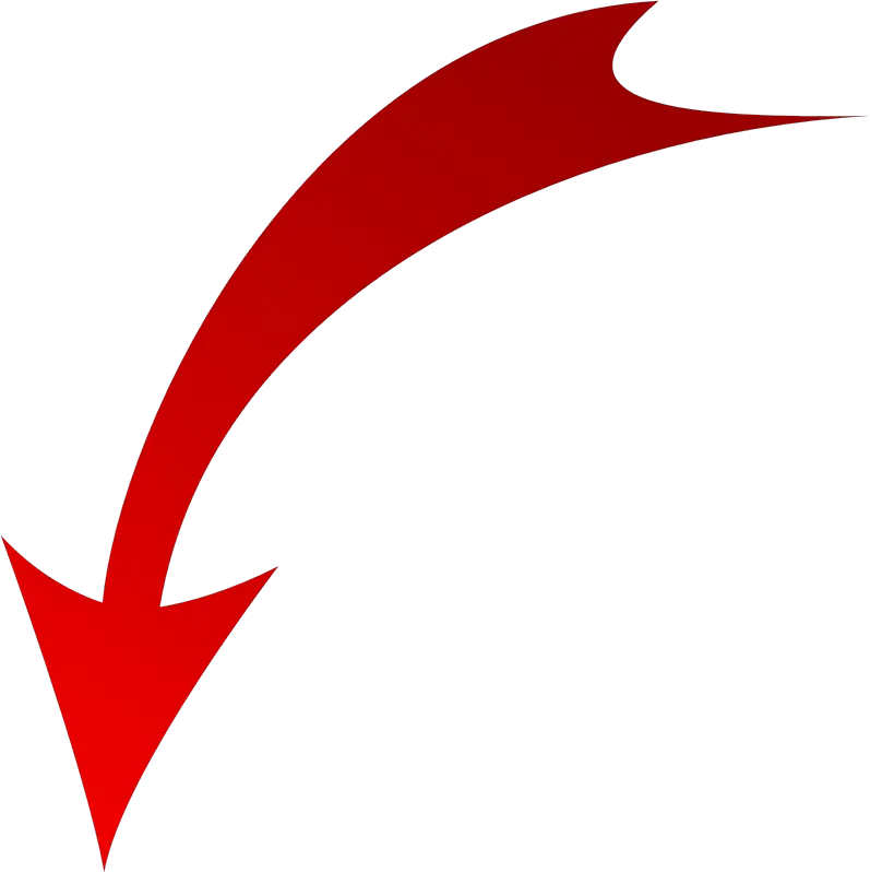 Red Round Arrow Png